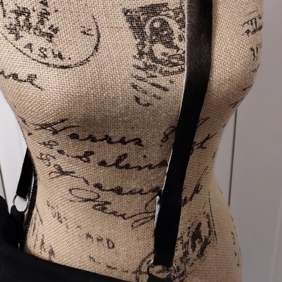 Vintage Handmade Leather Suede Purse - Picture 4 of 8